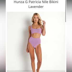 Hunza G Patricia Nile Bikini in Lavender